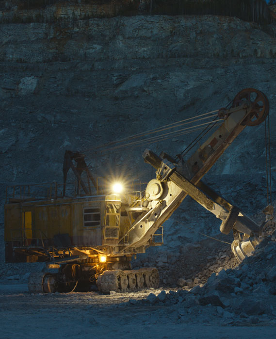 Construction Site Machine