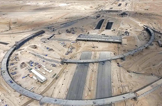 Al Wakrah Bypass Road project in Qatar